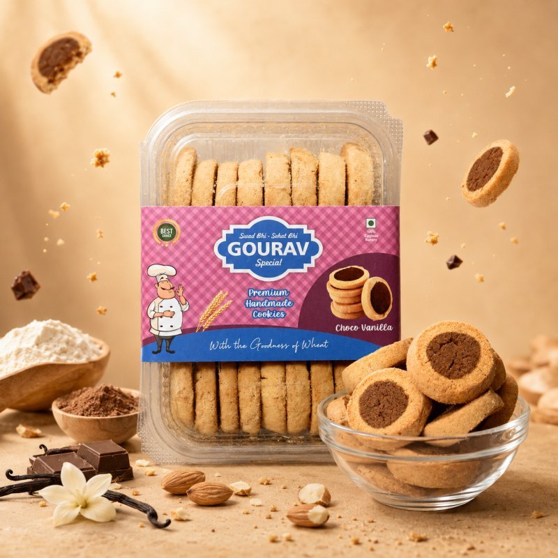Choco Vanilla Biscuit